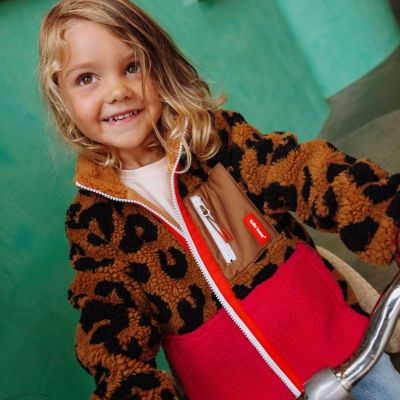Veste polaire Léopard (7-9 ans)