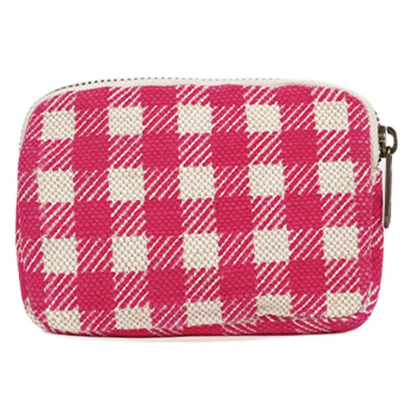 Porte-monnaie Lili Vichy Rose Hindbag Produit 3