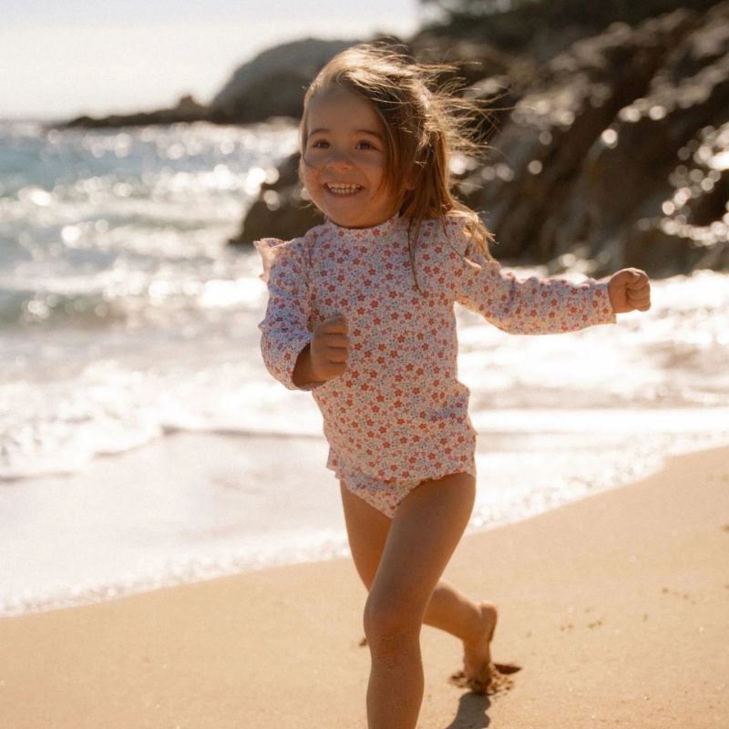 Culotte de bain à volants Sunny Flowers Multi-colour (1-2 ans) Little Dutch Ambiance 4