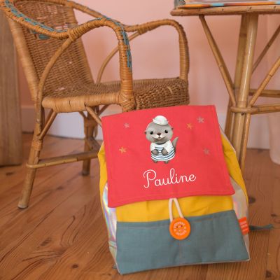 Sac à dos Loutre Mer (personnalisable)