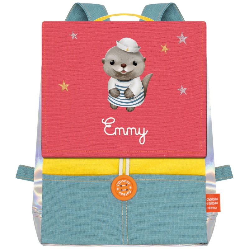 Sac à dos Loutre Mer (personnalisable) L'oiseau bateau Produit 1