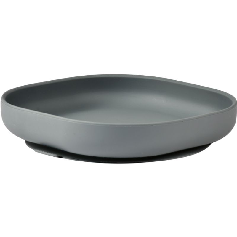Assiette à ventouse en silicone Minéral Béaba