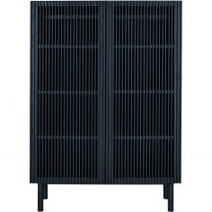 Armoire 2 portes Hai No Ki Black Ash - Quax