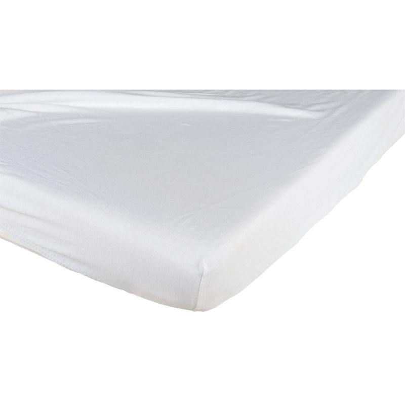 Drap housse blanc (60 x 120 cm) Candide