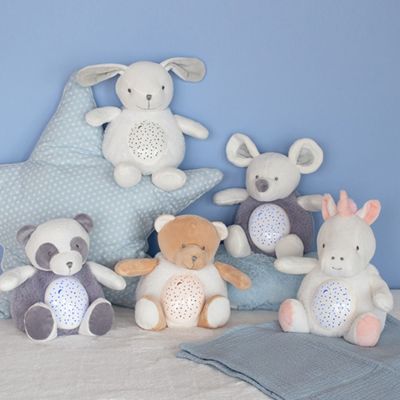 Peluche veilleuse musicale Ours (20 cm)