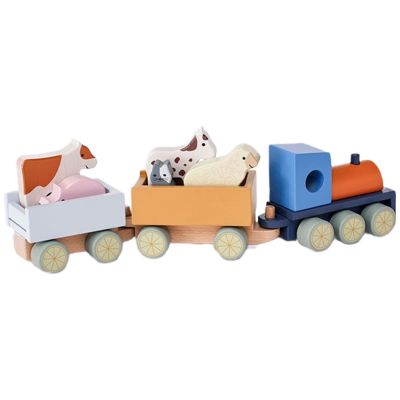 Train d'activités Animaux de la ferme Aiden Kid's Concept