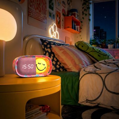 Réveil 2 en 1 Dreamy Smiley World Pink