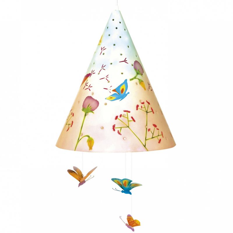 Suspension lumineuse Nuitéjour Fleur des champs L'oiseau bateau