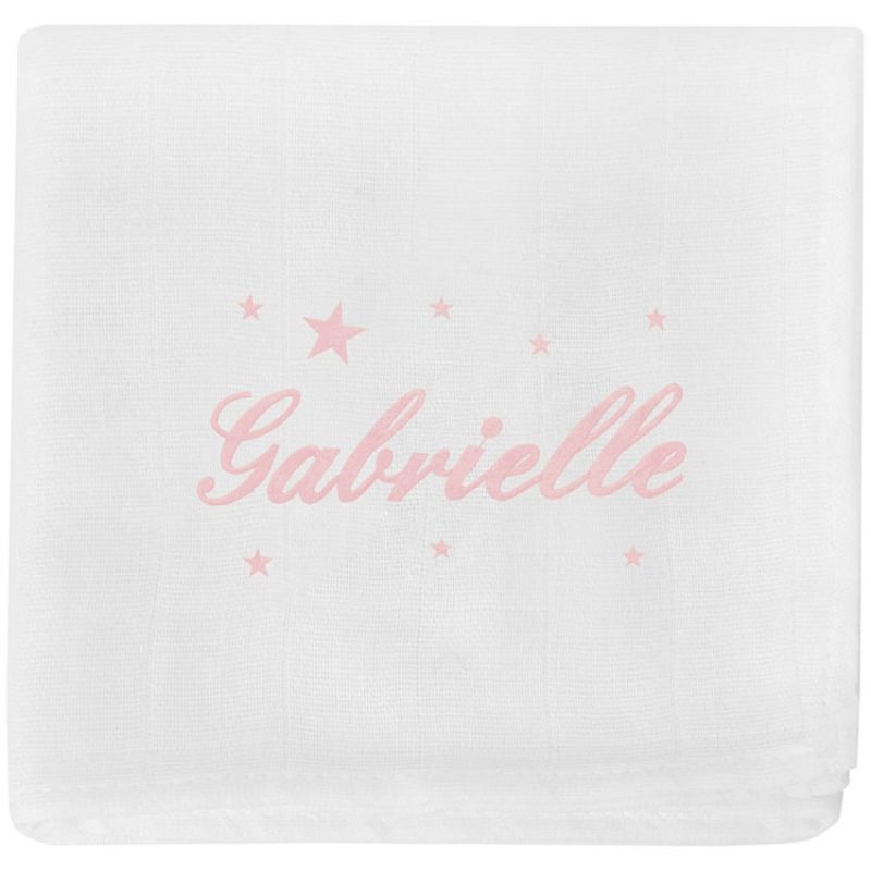 Lange étoile rose personnalisable (70 x 70 cm) ANVIE Produit 1 grande taille