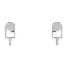 Boucles d'oreilles Mini Coquine glace (argent 925°)  par Coquine