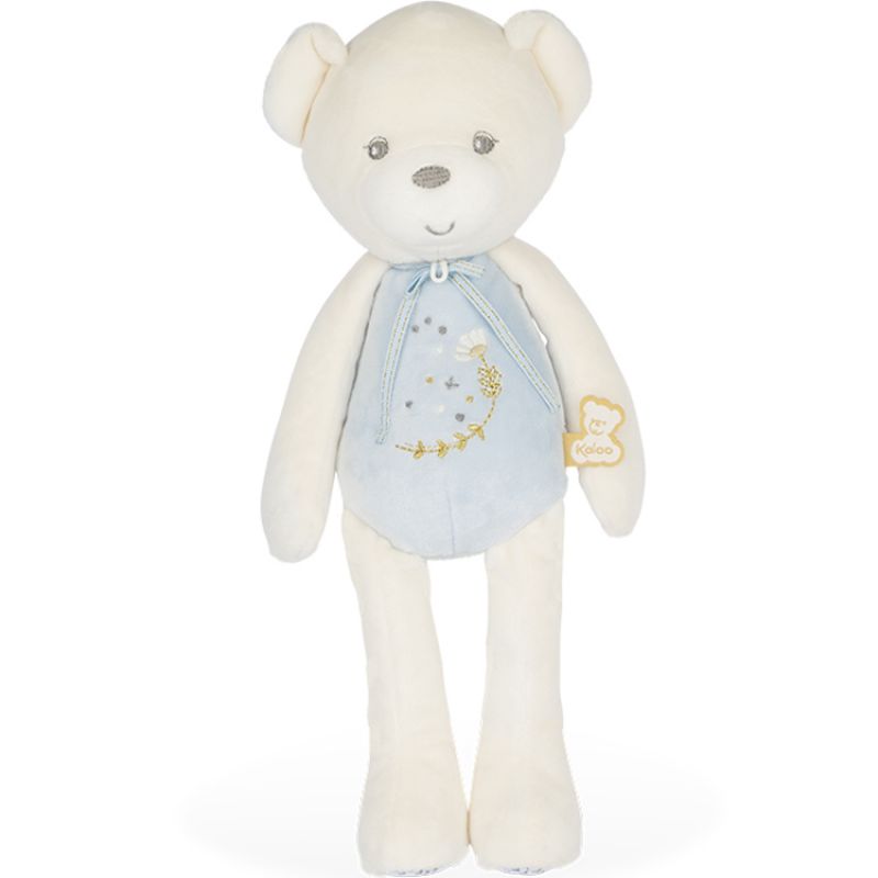 Peluche musicale Perle ourson bleu (35 cm) Kaloo