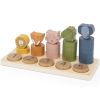 Jouet à encastrer 2 en 1 en bois Trixie Produit 4