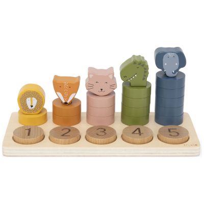 Jouet à encastrer 2 en 1 en bois Trixie