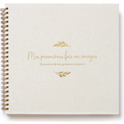 Album photos des premières fois beige Zü