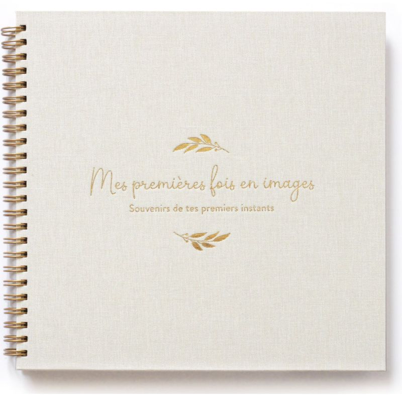 Album photos des premières fois beige Zü Produit 1