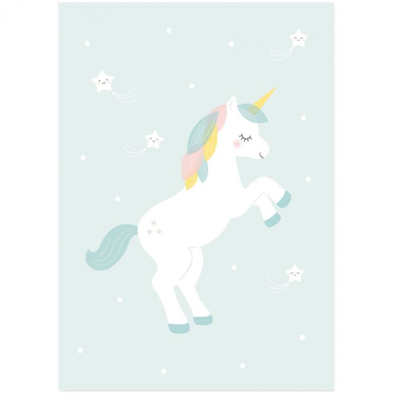 Affiche A3 Licorne Zü