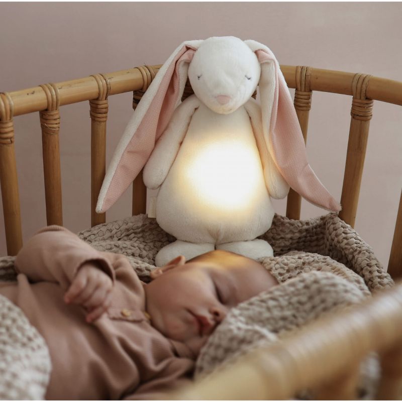 Peluche veilleuse lapin magique Poudre de lune 2.0 Moonie Ambiance 2