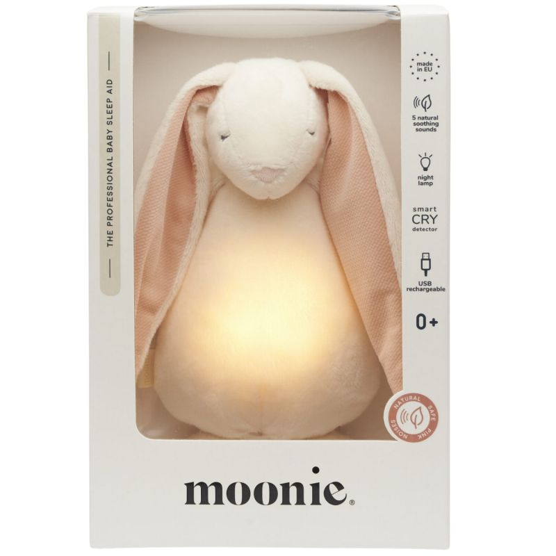 Peluche veilleuse lapin magique Poudre de lune 2.0 Moonie Packaging 8
