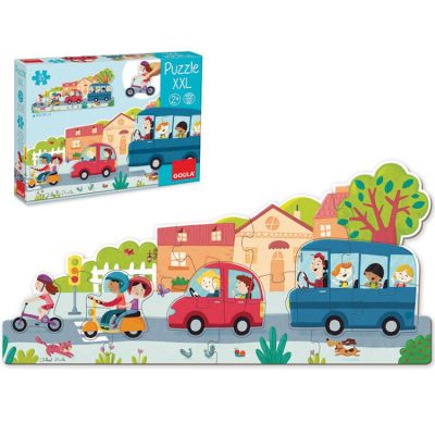Puzzle Véhicules XXL (18 pièces) Goula