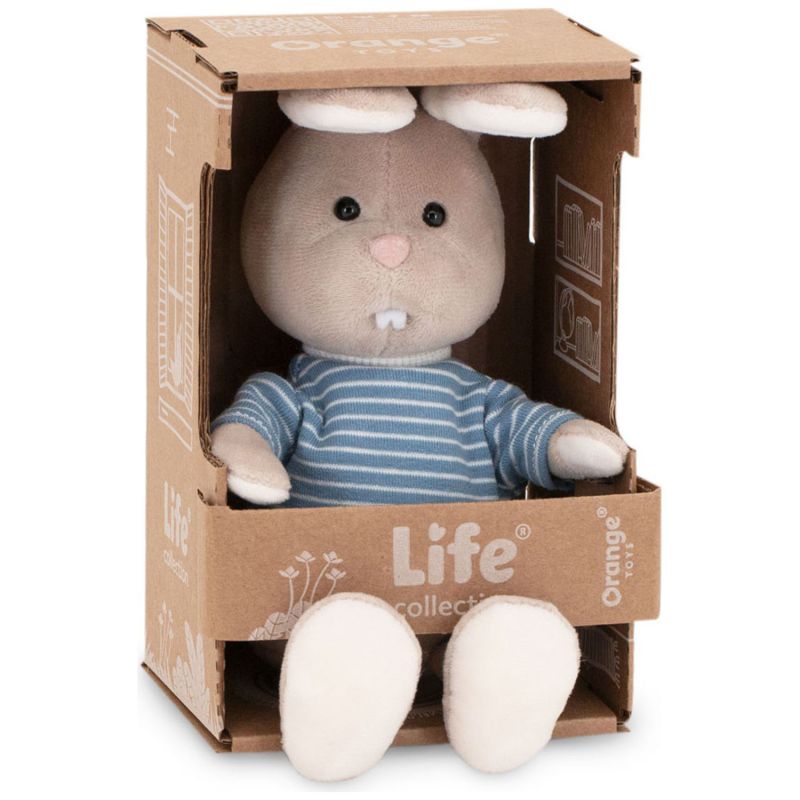 Lapin Lucas (15 cm assis) Orange Toys Packaging 8