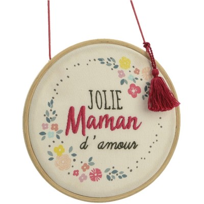 Décoration murale à suspendre jolie Maman d'amour Amadeus