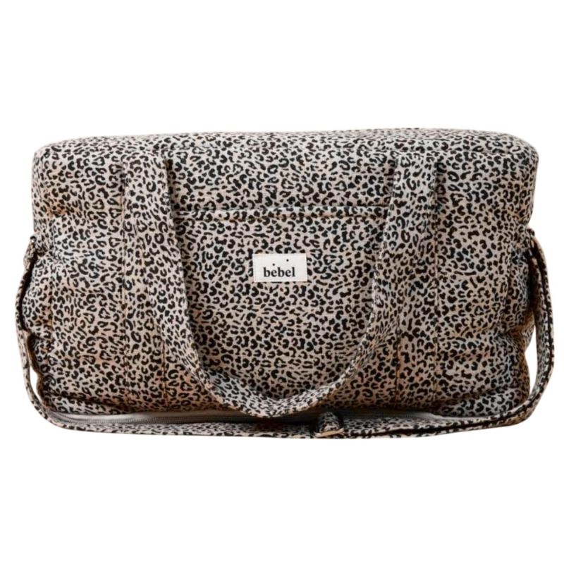 Sac à langer 24-48h Léopard beige BEBEL Produit 1