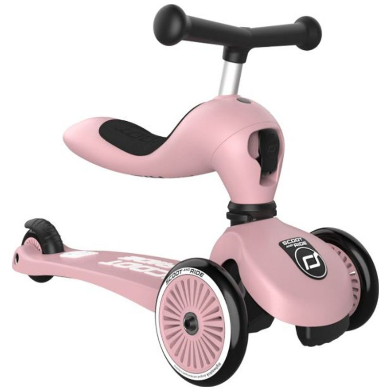 Porteur évolutif en trottinette Highwaykick 1 Rose Scoot and ride Produit 3