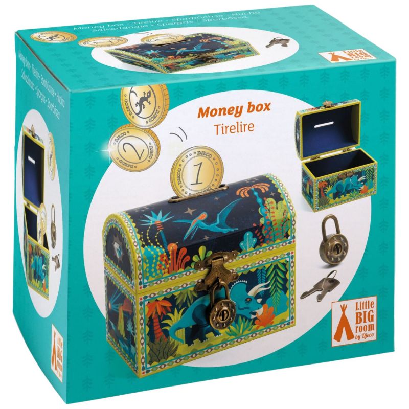Tirelire Dinosaure Djeco Packaging 4