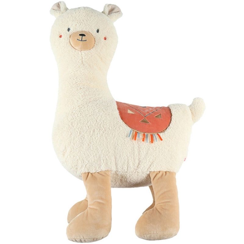 Peluche géante lama Sacha (80 cm) Noukie's