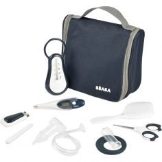 Trousse de toilette nomade night blue (9 accessoires) - Béaba
