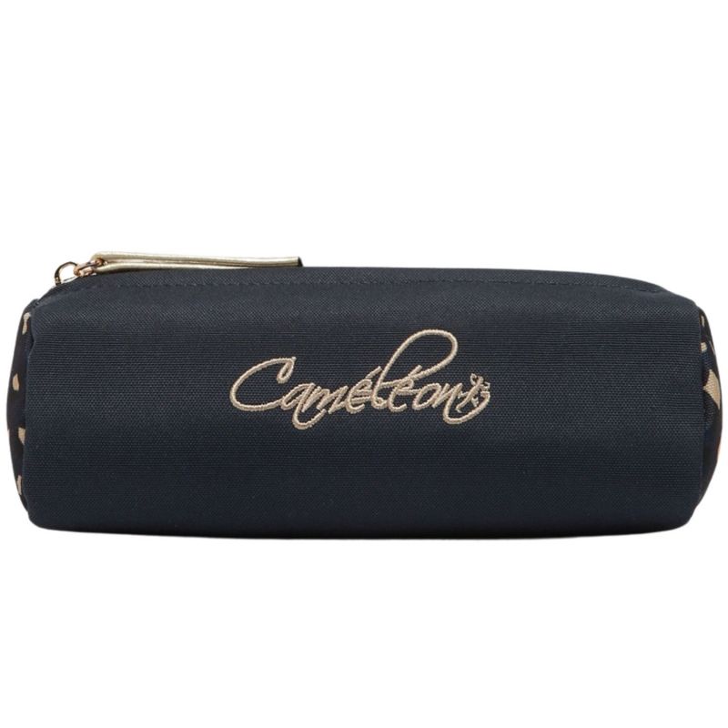 Trousse 1 compartiment Navy Gold Leopard Caméléon Produit 1