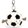 Porte-clé Amuseable Ballon de football - Jellycat