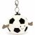 Variation Blanc, noir du produit Porte-clé Amuseable Ballon de football de la marque Jellycat