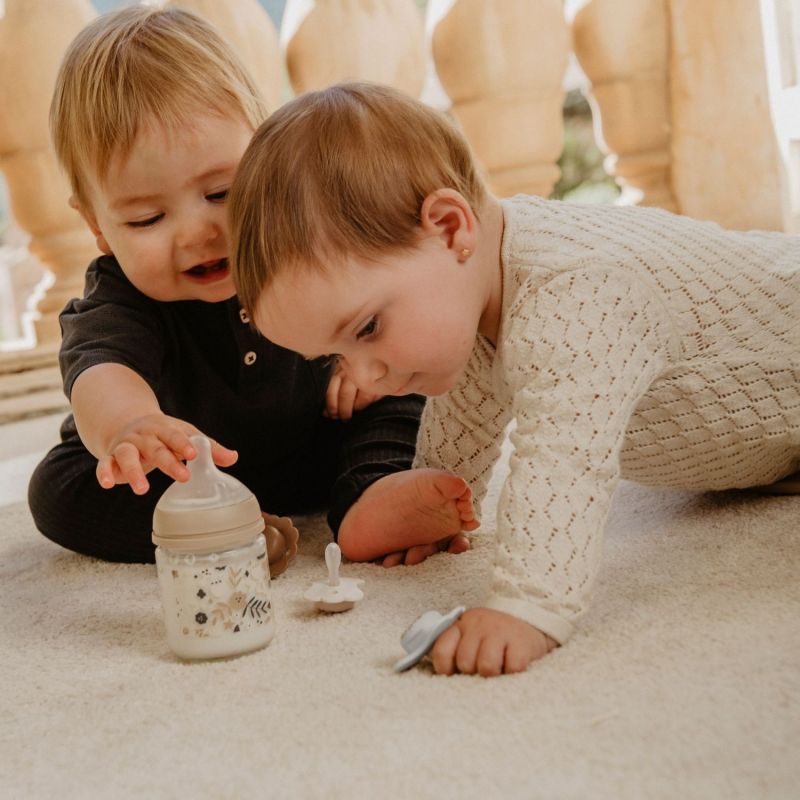 Biberon en verre tétine SXPro S Wonderland Beige (120Ml) Suavinex Ambiance 5