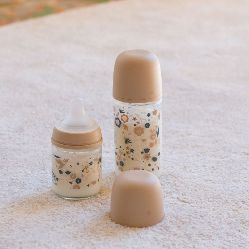Biberon en verre tétine SXPro S Wonderland Beige (120Ml) Suavinex Ambiance 6