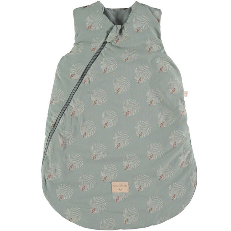 Gigoteuse mi saison White Gatsby Antique Green TOG 1,7 (90 cm) Nobodinoz