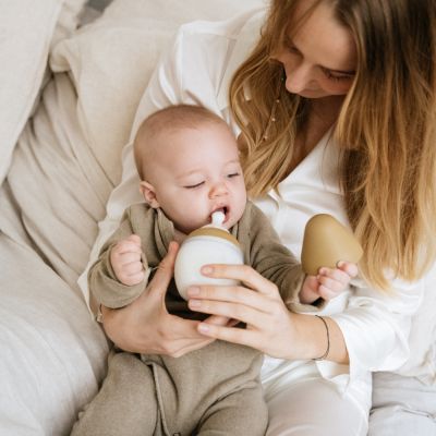 Biberon anti-colique en silicone Oats (240 ml)