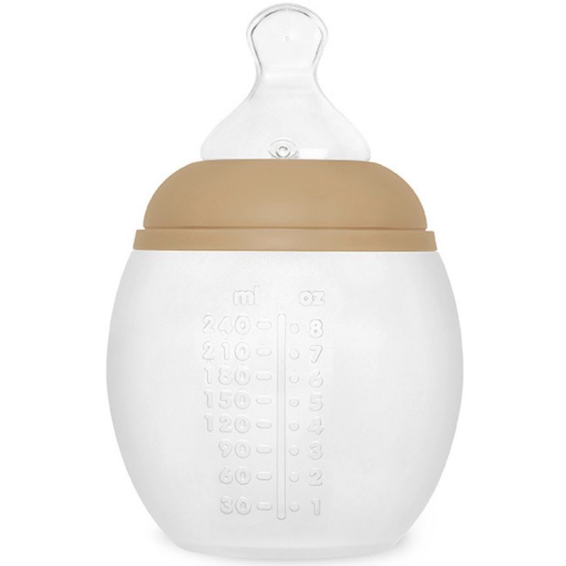 Biberon anti-colique en silicone Oats (240 ml) Elhée Produit ouvert 4
