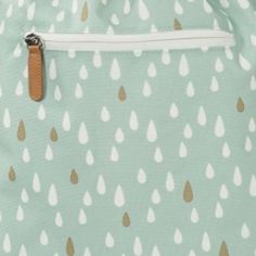 Sac à ficelles gouttes bleu