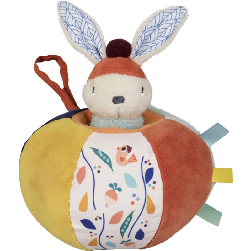 Balle d'activités Gabin Lapin Ebulobo