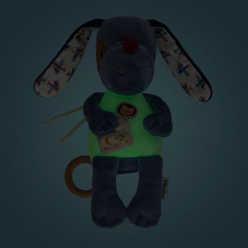 Peluche musicale phosphorescente Jules Lilliputiens Ambiance 7