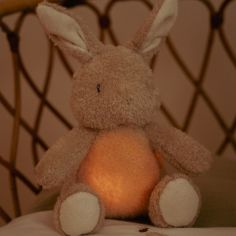 Peluche musicale et lumineuse Lapin Newborn
