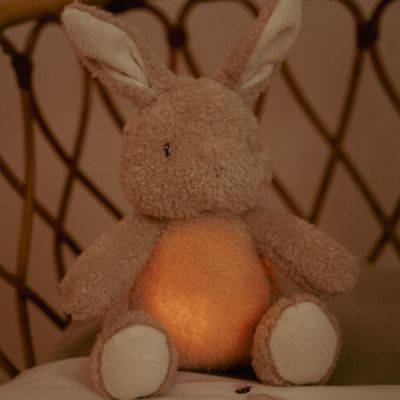Peluche musicale et lumineuse Lapin Newborn