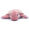 Peluche géante Les Ptipotos Sauvenou maman/bébé tortue rose (49 cm)  par Les Déglingos