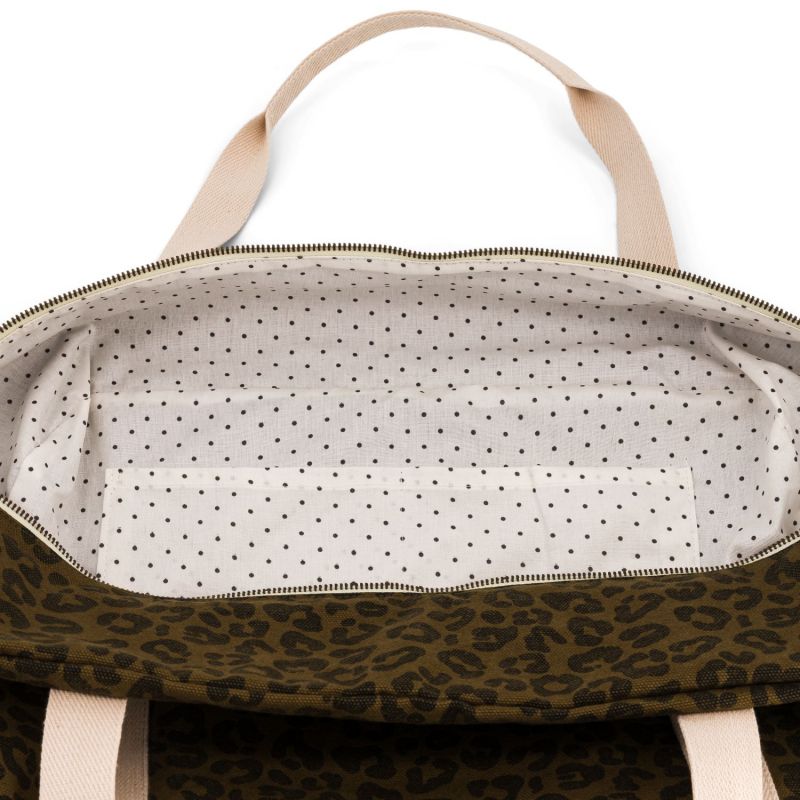 Sac à langer Raphaël Graou Olive Rose in April Produit ouvert 4