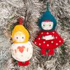Lutin de Noël à suspendre Mimmi Lilliputiens Ambiance 2