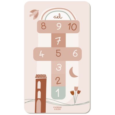 Tapis de jeu Marelle Paloma Charlie et Suzie
