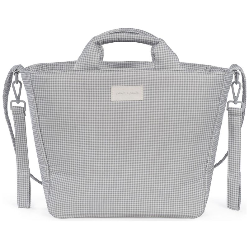 Sac à langer Little Bloom Vichy Gris Pasito a pasito Produit 4