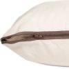 Oreiller moelleux Maui en coton bio (60 x 60 cm) Kadolis Produit 3