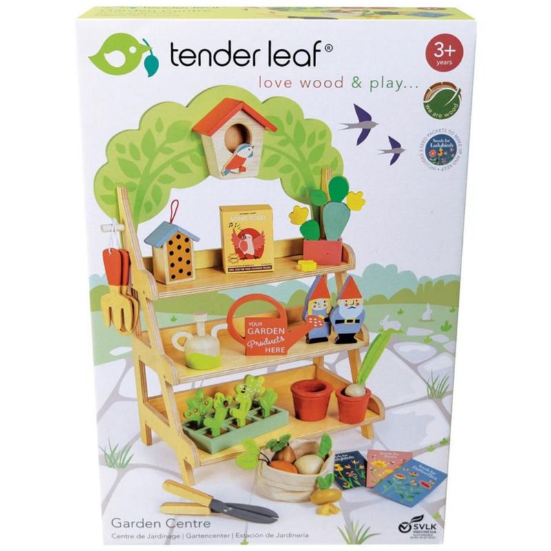 Centre de jardinage en bois Tender Leaf Packaging 6